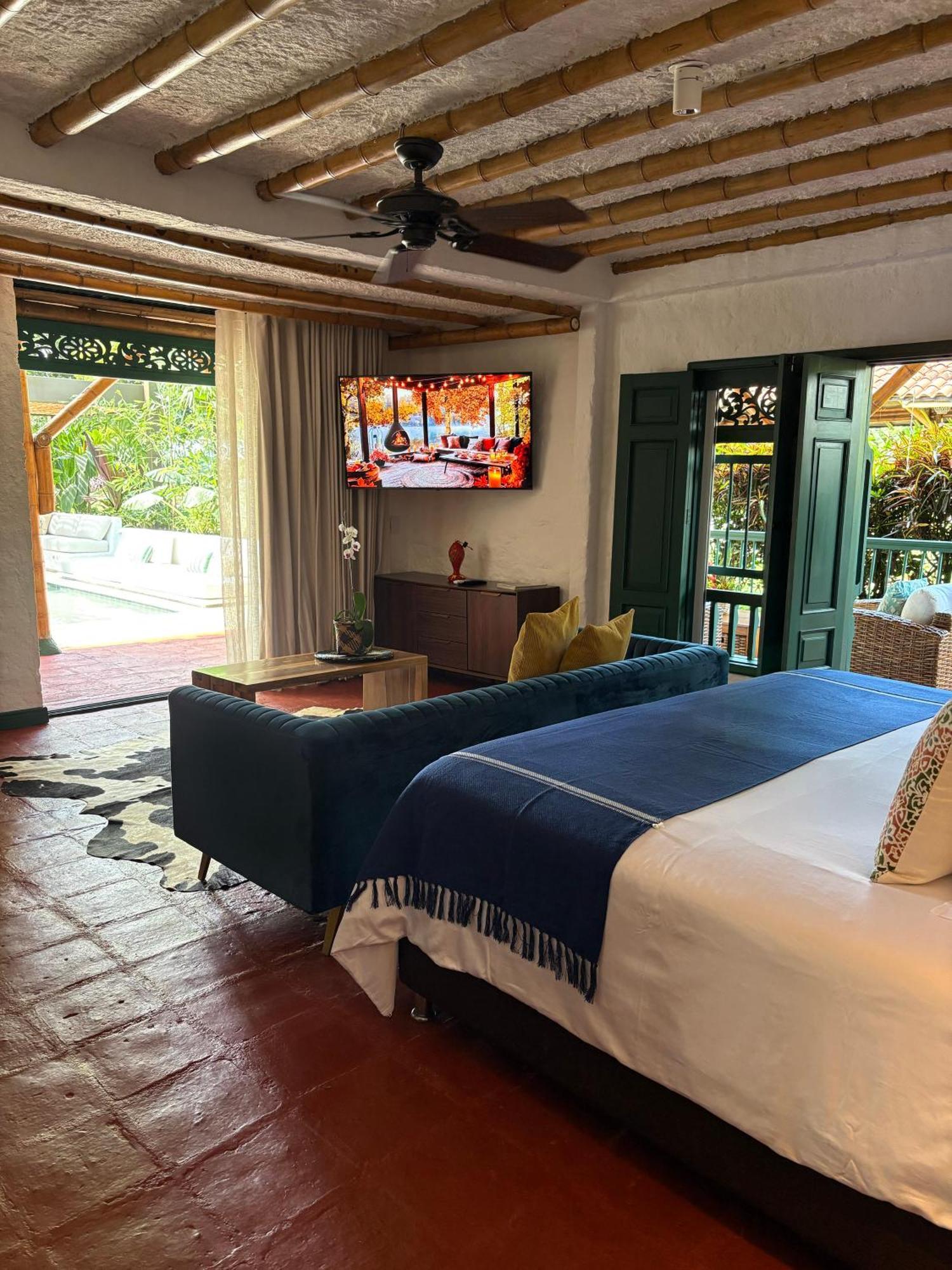 Hacienda Bambusa El Caimo 外观 照片