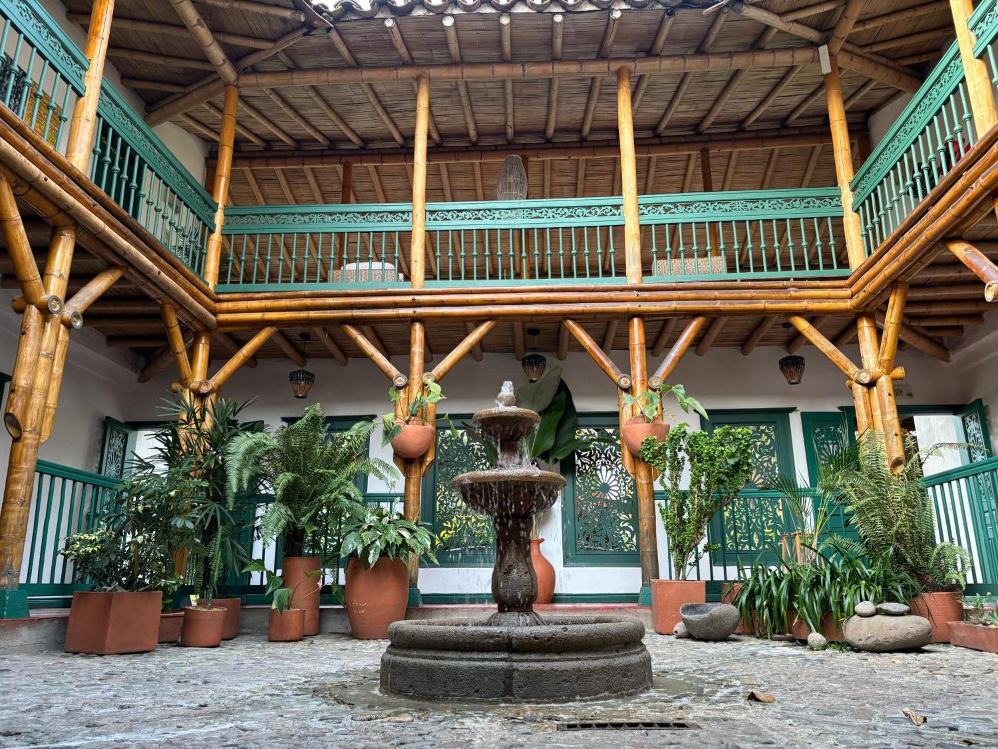 Hacienda Bambusa El Caimo 外观 照片