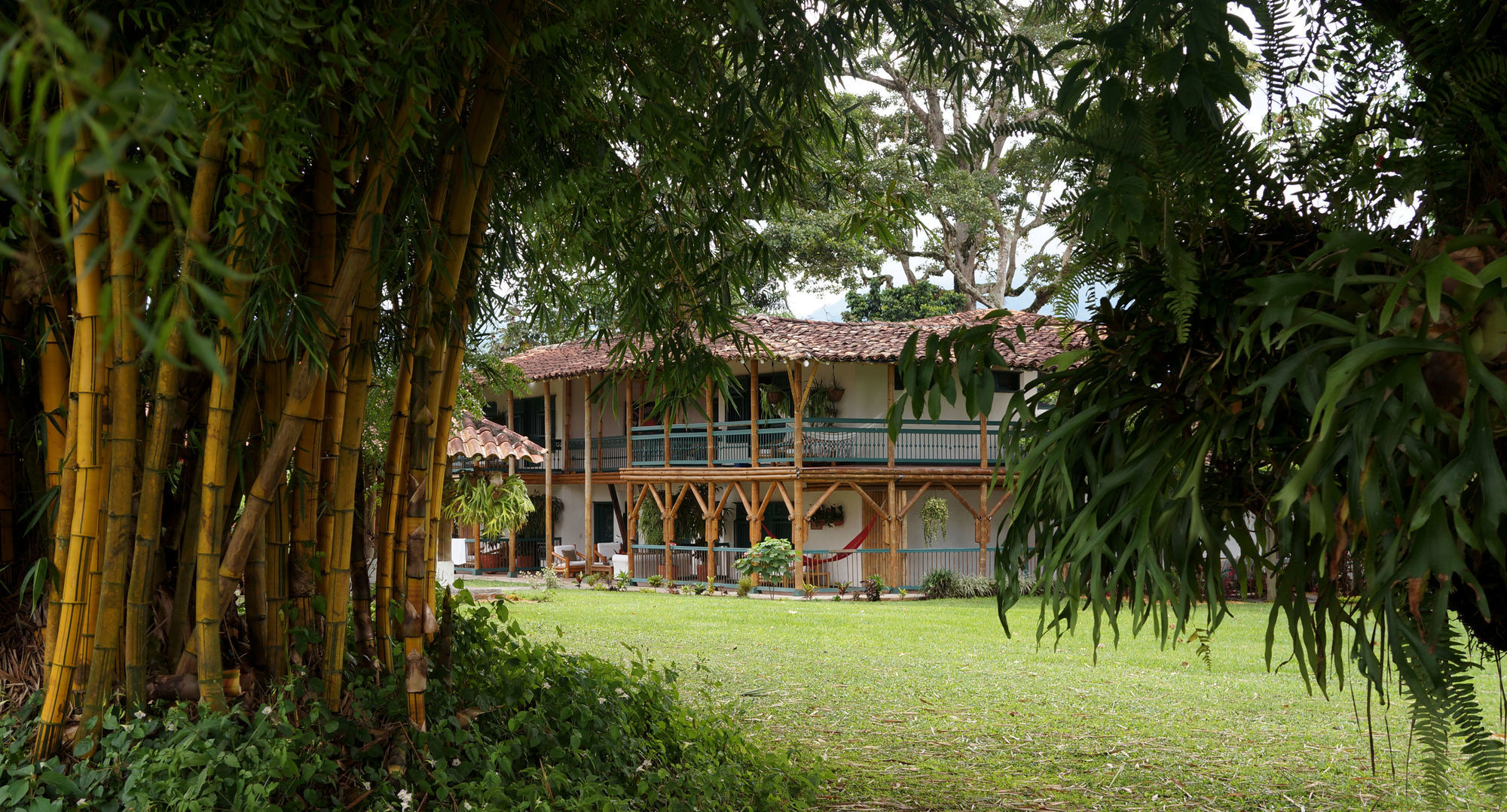 Hacienda Bambusa El Caimo 外观 照片