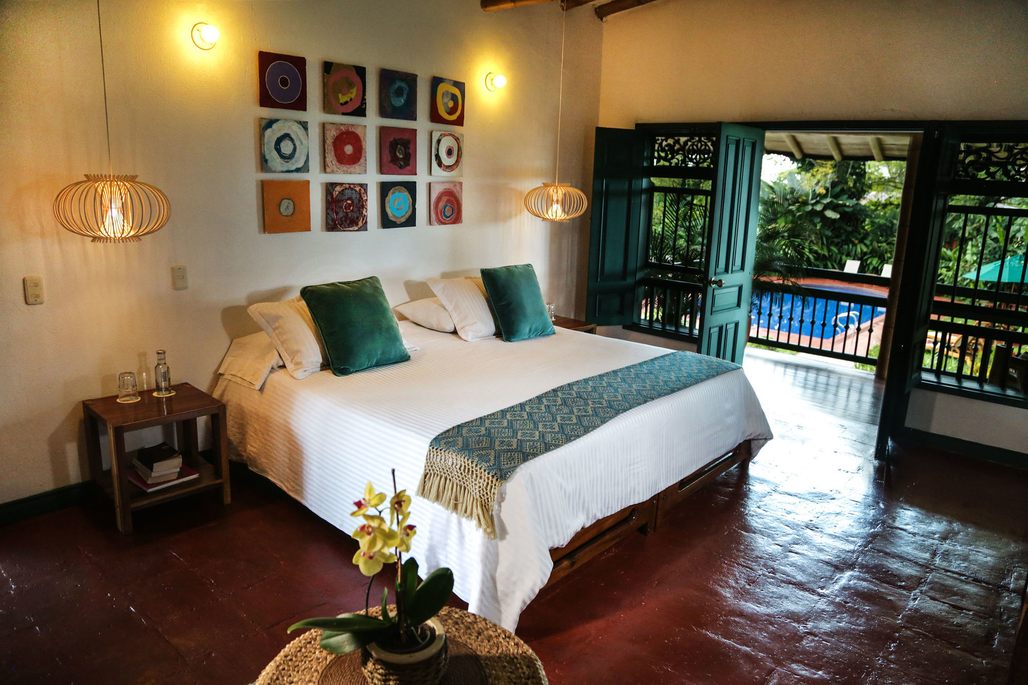 Hacienda Bambusa El Caimo 客房 照片